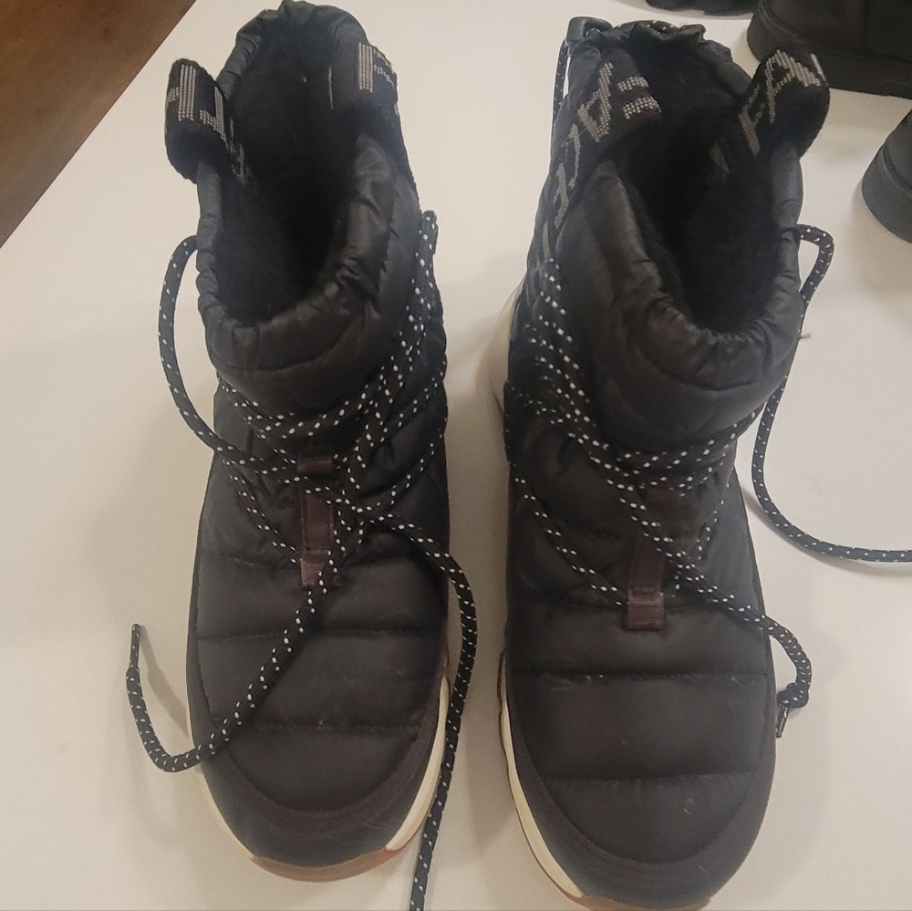 The North Face Black Quilted Winter Boots